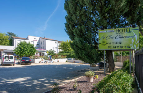 Parking de l'hôtel